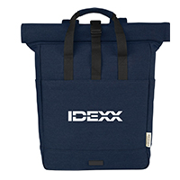 IDEXX Recycled Canvas Rolltop Laptop Bag